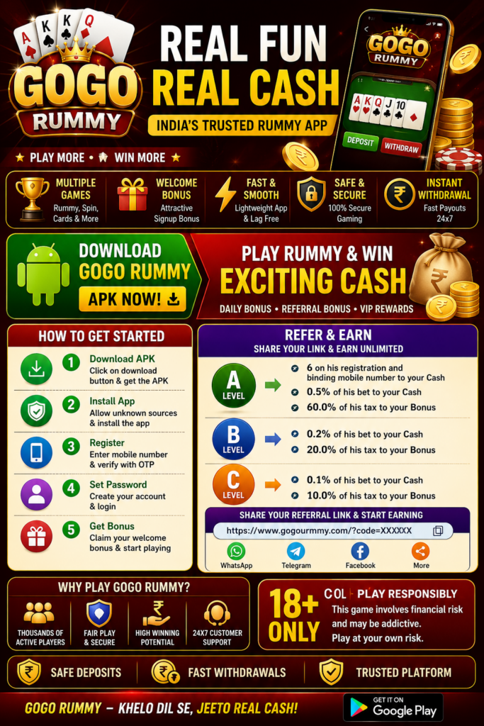 GOGO RUMMY APP